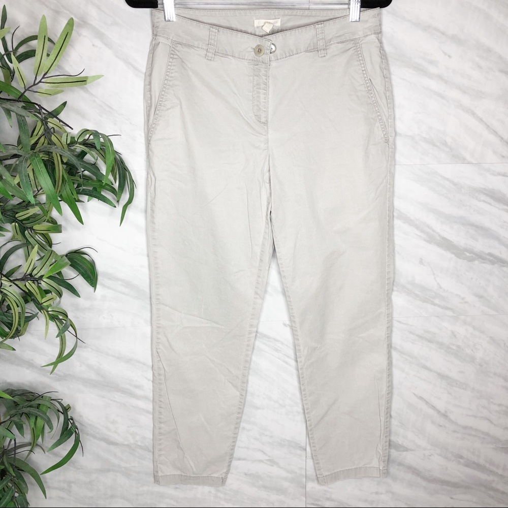 Eileen Fisher Khaki Pants Small